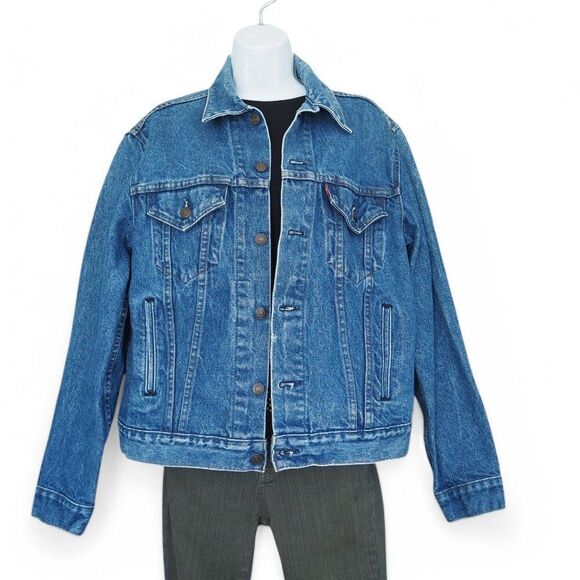 Levi's 70506-0216 Type III Vintage 70s 80s Denim Trucker Jacket Men's 42R - Picture 1 of 11